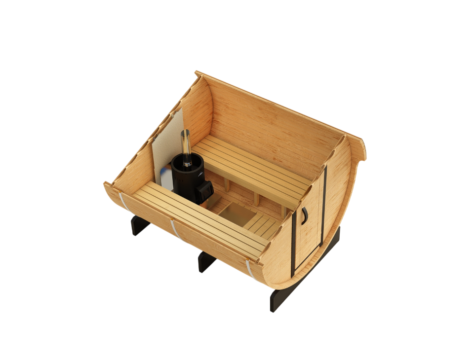 Баня-бочка 300 - фото 3