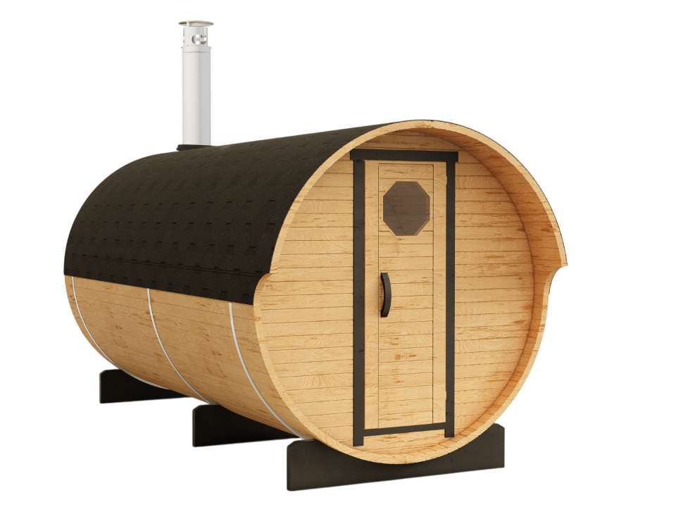 Баня-бочка 420 - фото 2