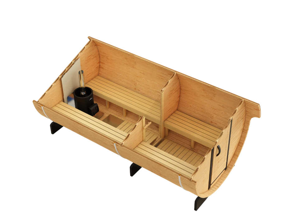 Баня-бочка 420 - фото 3